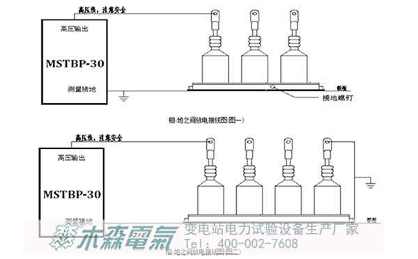 三相過(guò)電壓保護(hù)器測(cè)試儀接線圖